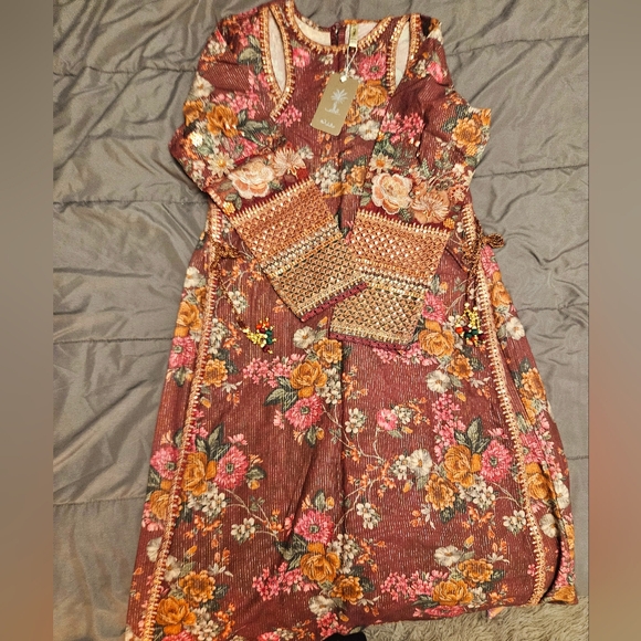 Ethnic Pk Pakistani/IndianDress size medium - Picture 2 of 3